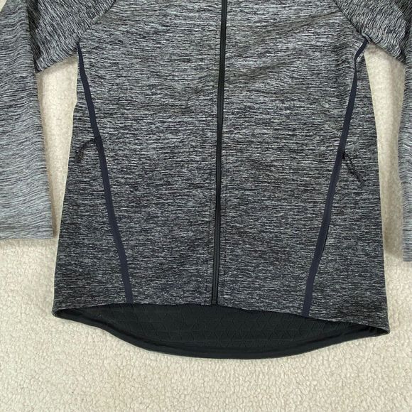 Nike Tech Fleece Cape Hoodie Full Zip Women Size S Gray/Black Sweater Jacket‎ - Picture 3 of 12